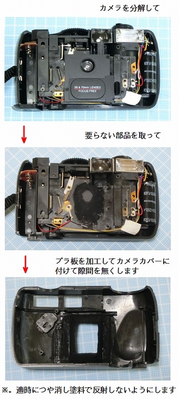 カメラの改造